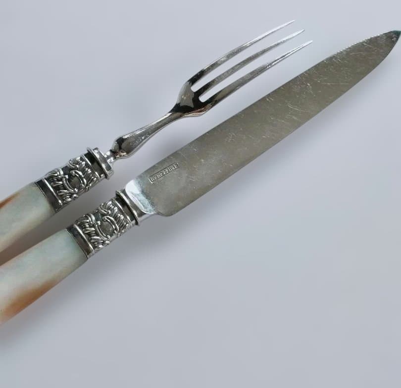 カトラリーセット②　マザーオブパール　白蝶貝　アンティーク　ビンテージ