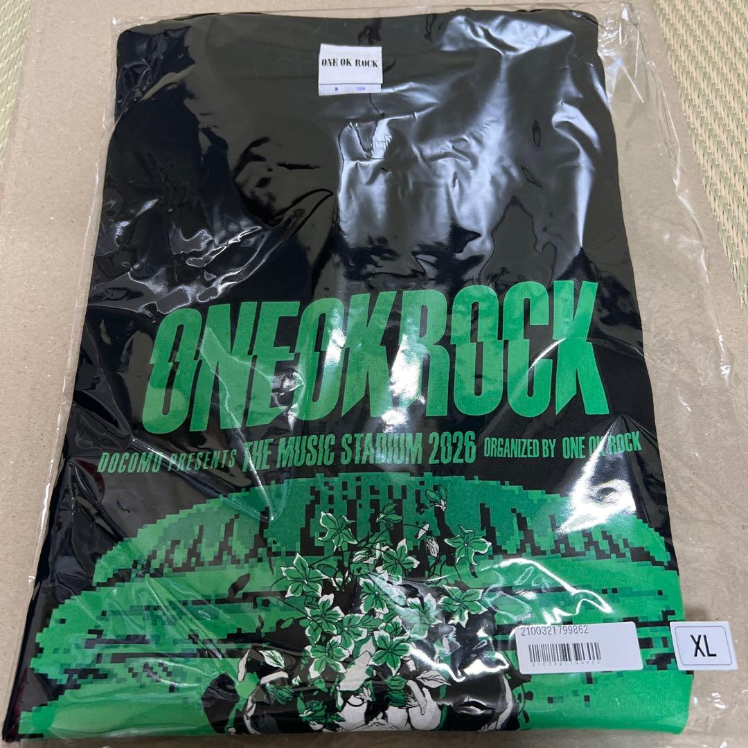 ONE OK ROCK 2026 TMS Tシャツ-A ブラック