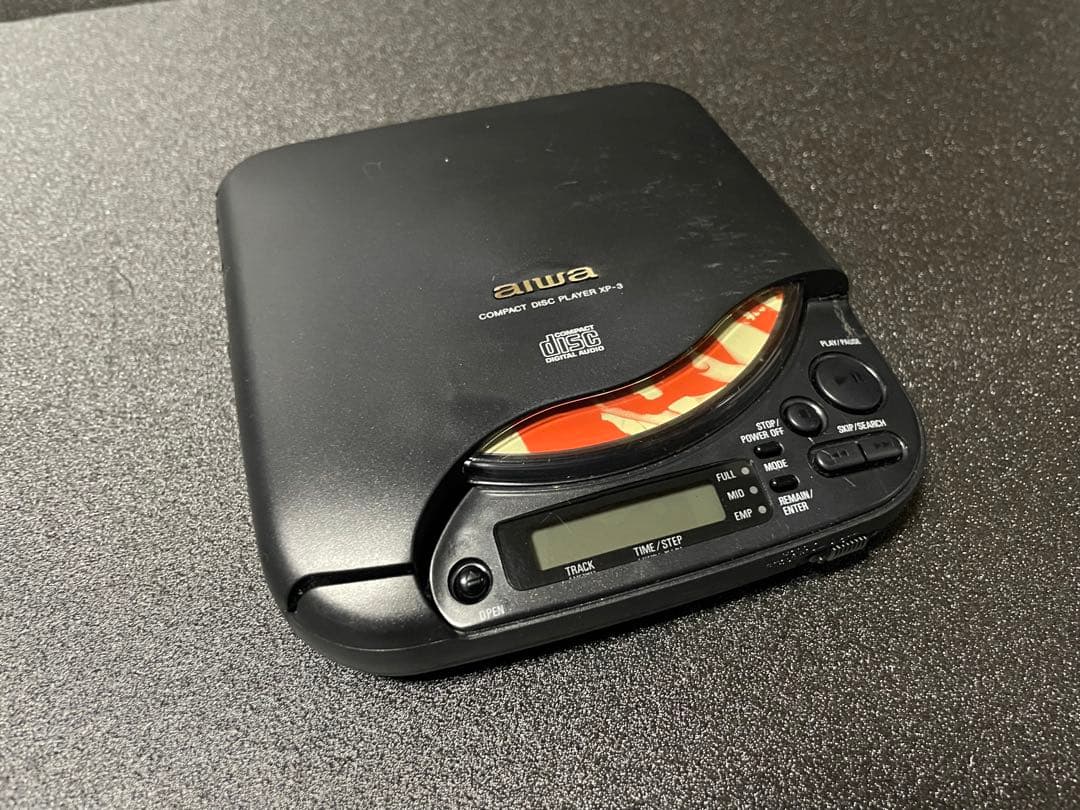 【aiwa 】アイワ XP-3 ポータブル CDプレーヤー