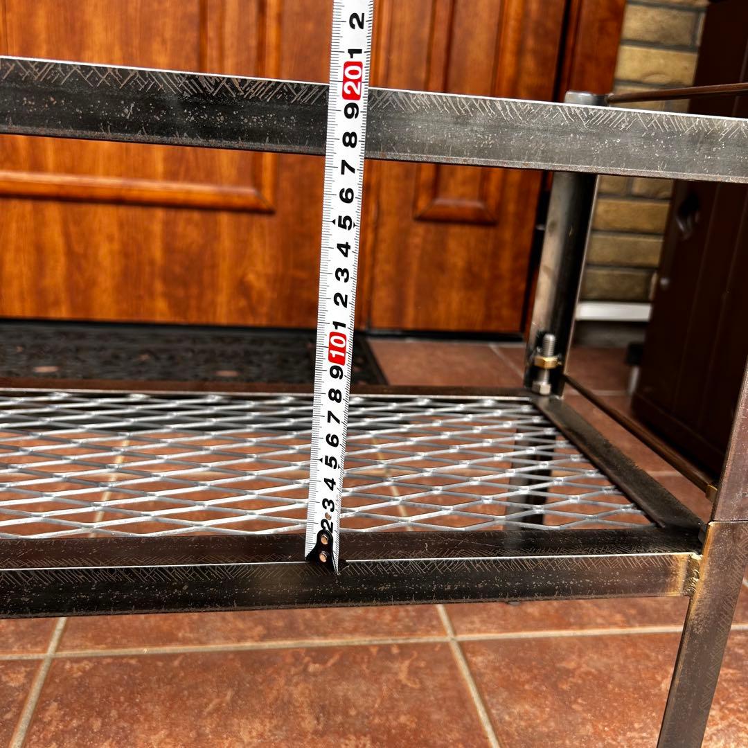 アイアンラック　2台　60cm 植物棚　アガベ　シューズラック　ディスプレイ棚