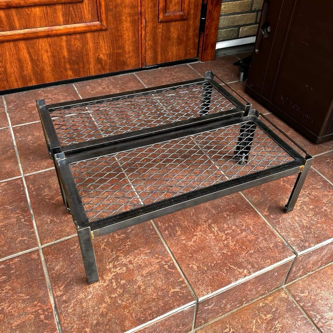 アイアンラック　2台　60cm 植物棚　アガベ　シューズラック　ディスプレイ棚