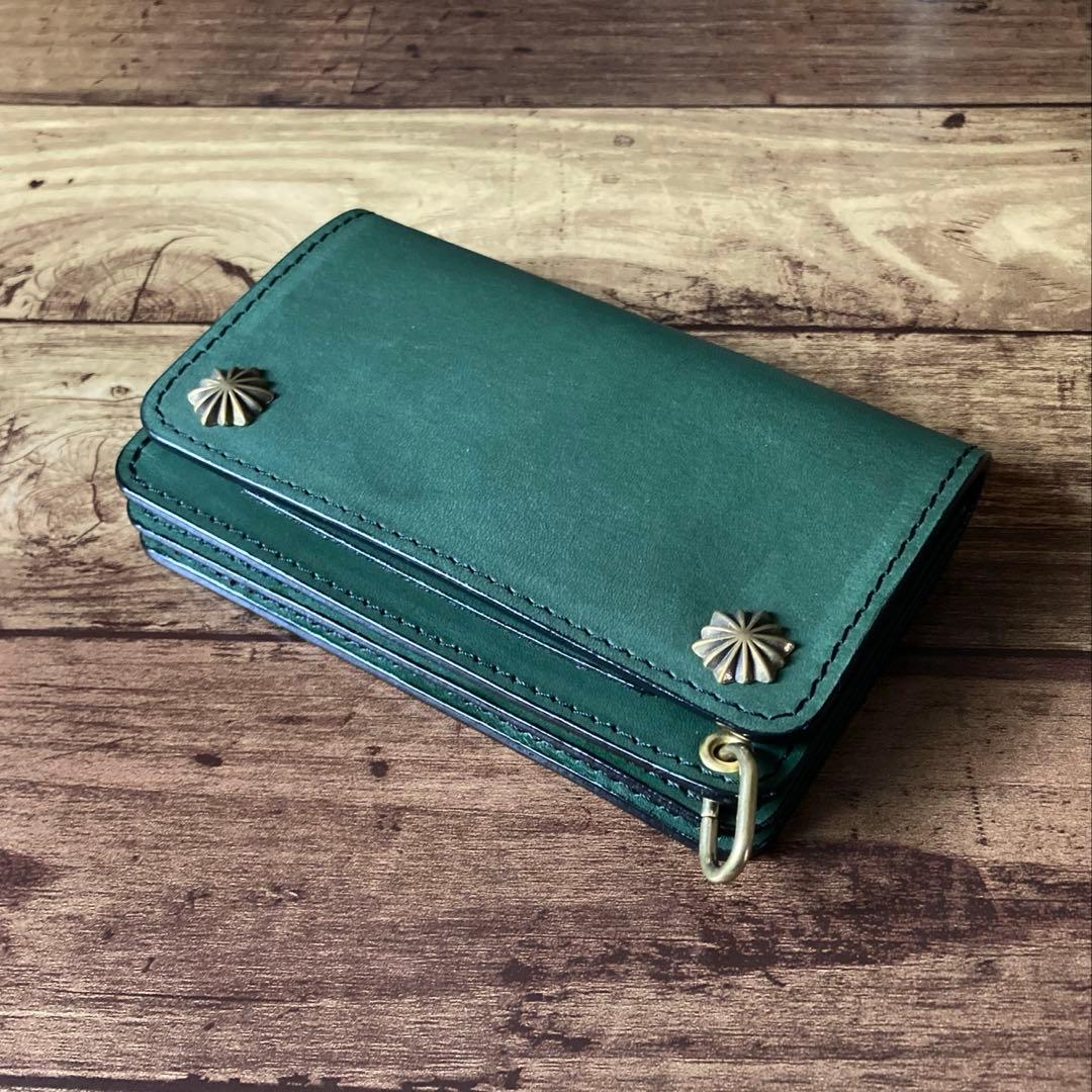 【BMX様ご確認用】ミドルトラッカーウォレット【お札を折らずに収納】