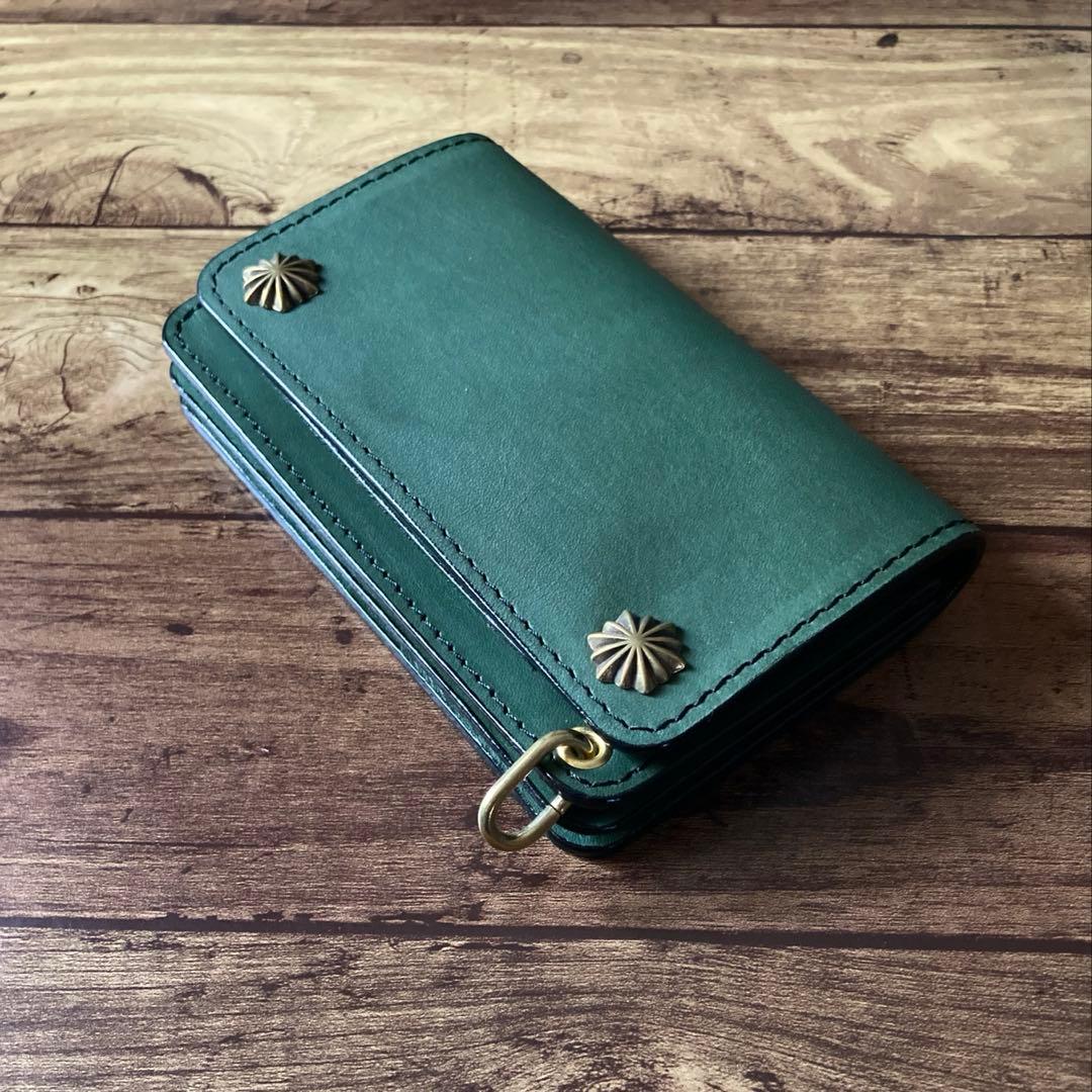 【BMX様ご確認用】ミドルトラッカーウォレット【お札を折らずに収納】