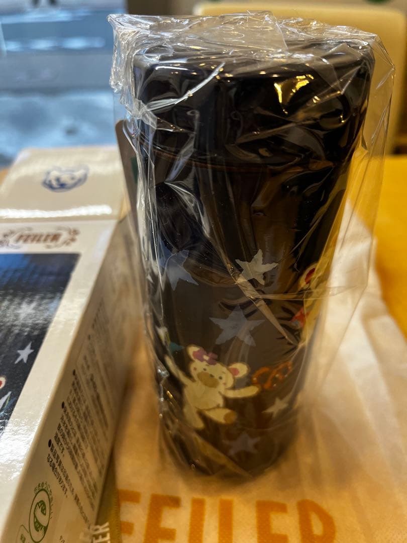 フェイラー　リリアベア　新品未開封　水筒350ml ネイビー