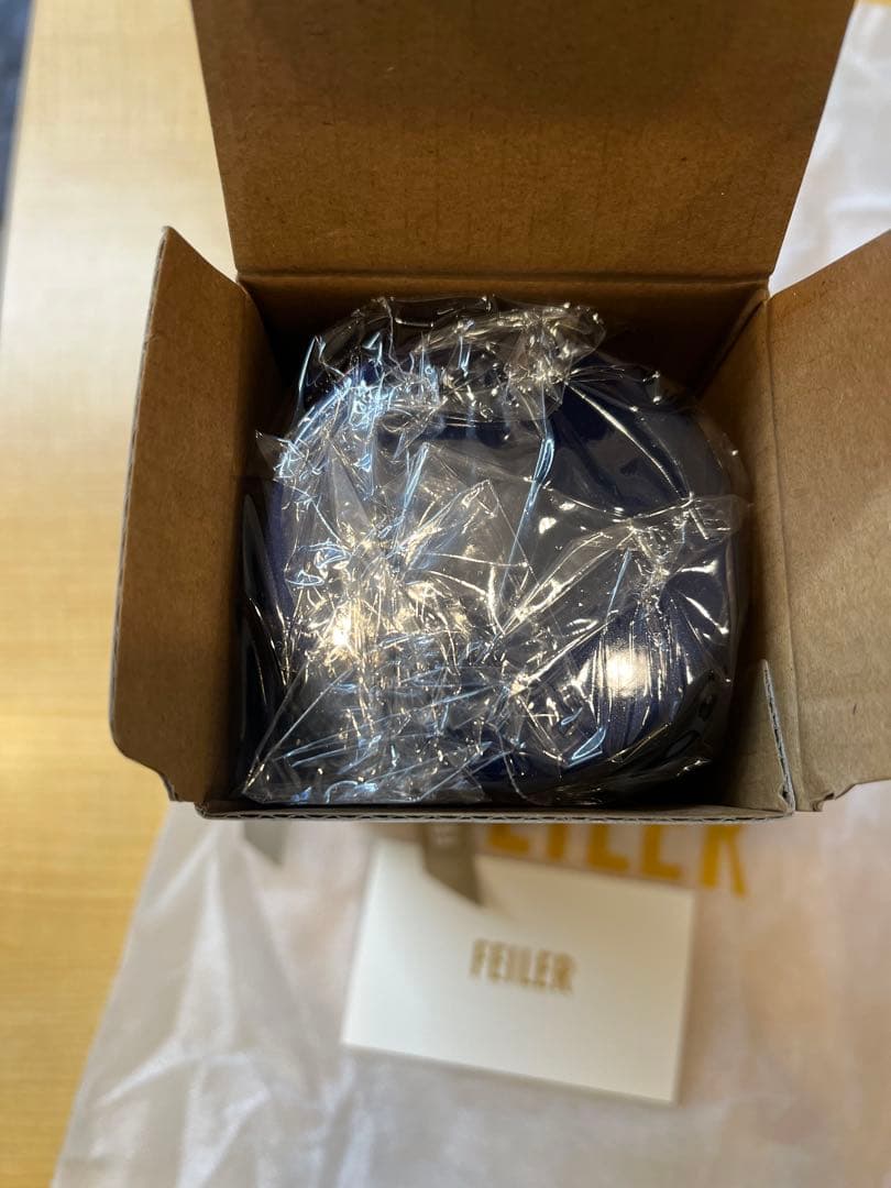 フェイラー　リリアベア　新品未開封　水筒350ml ネイビー