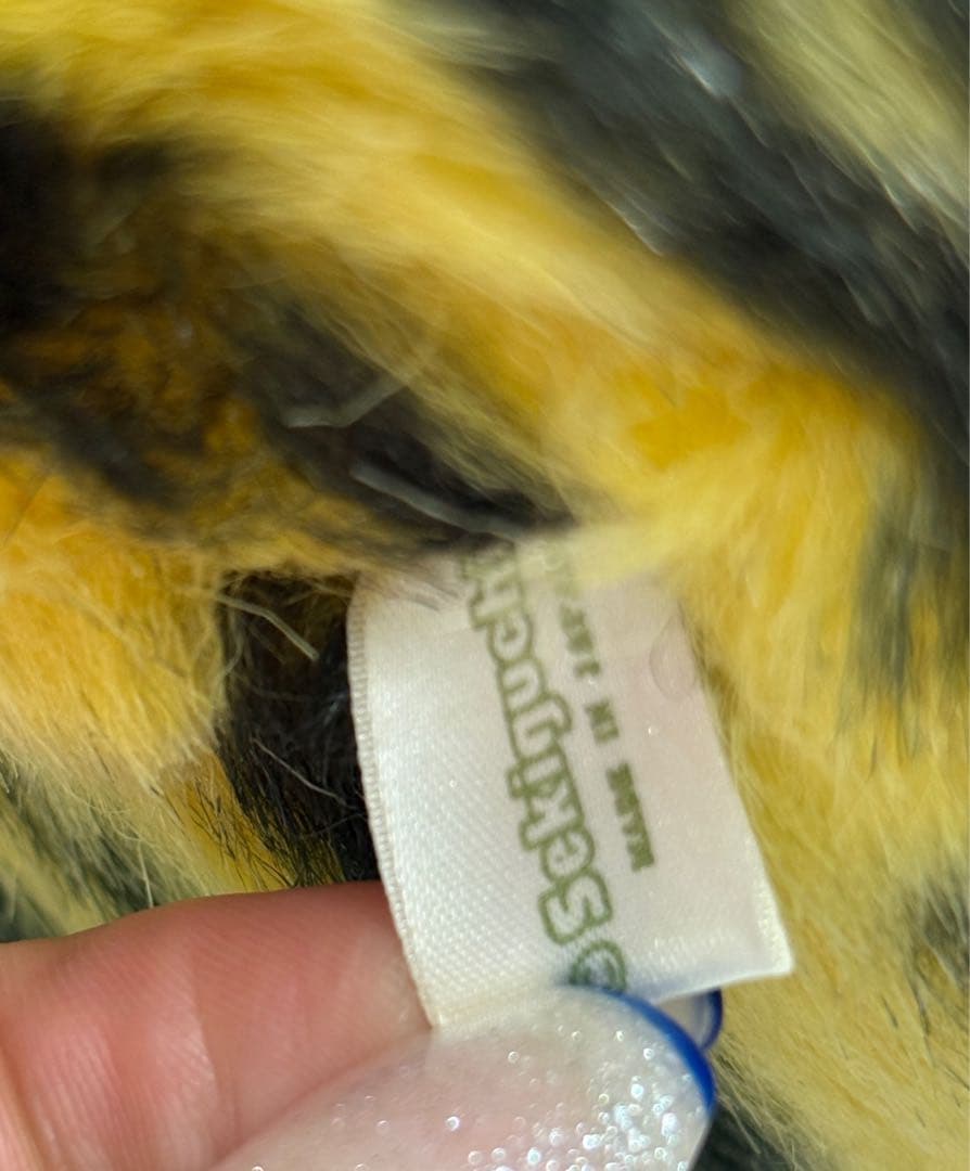 ヴィンテージ‼️ セキグチ　ピカポン　特大60cm　ぬいぐるみ　当時物　イエロー