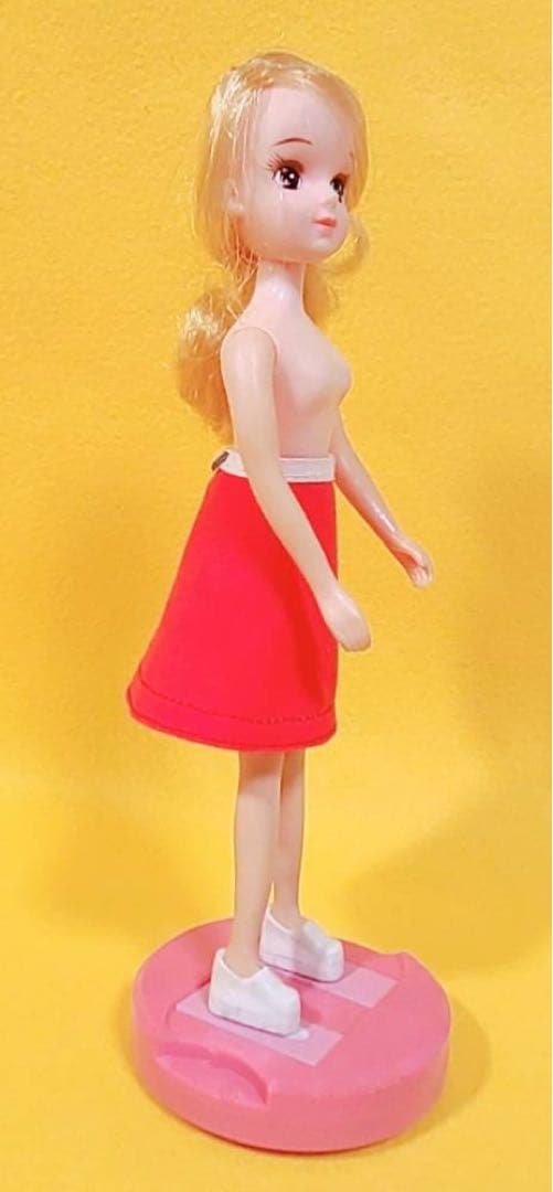 レア昭和レトロ1974年製初代リカタレントのパットちゃん衣裳スカートTAKARA