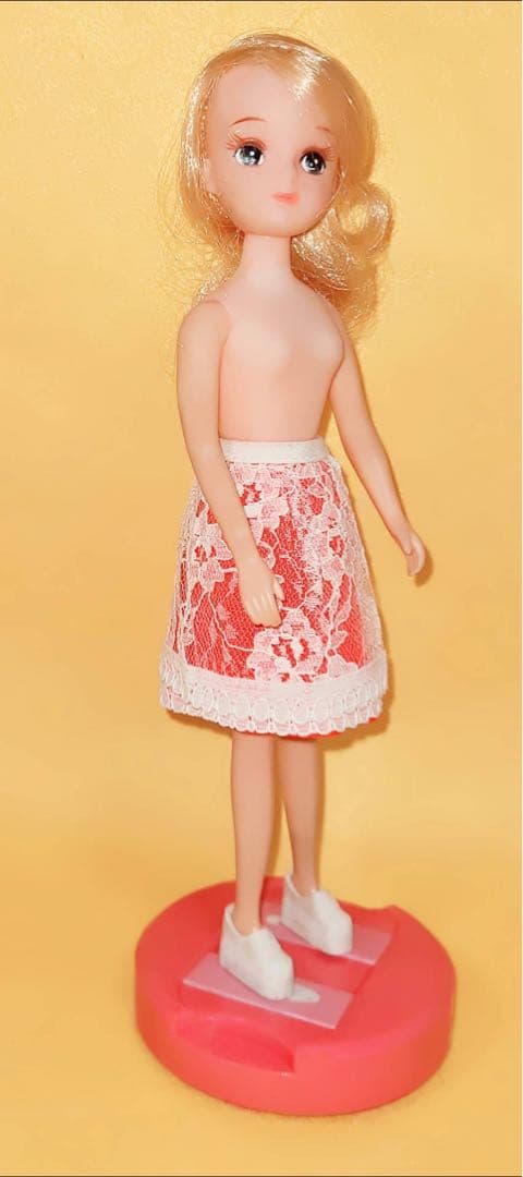 レア昭和レトロ1974年製初代リカタレントのパットちゃん衣裳スカートTAKARA