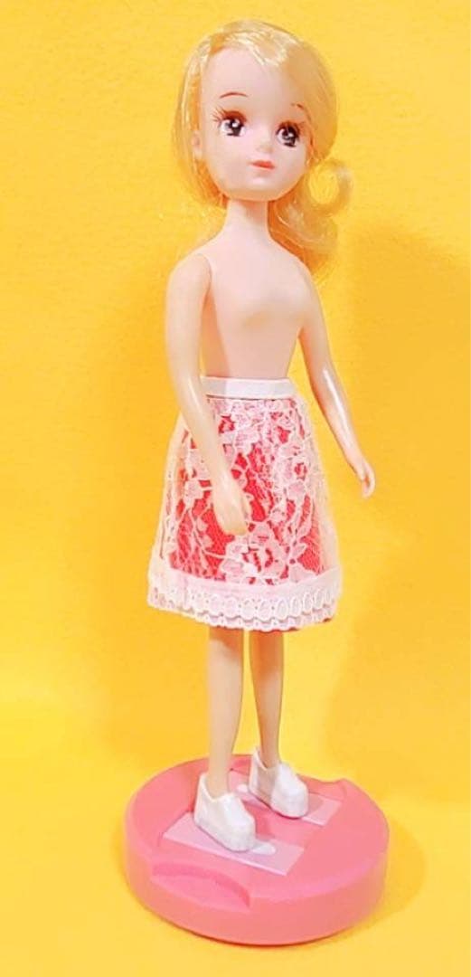 レア昭和レトロ1974年製初代リカタレントのパットちゃん衣裳スカートTAKARA