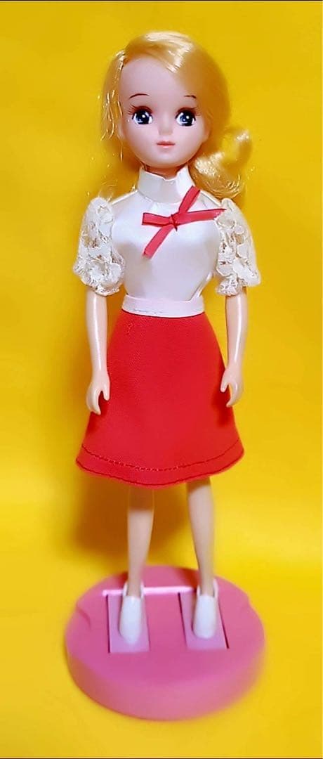 レア昭和レトロ1974年製初代リカタレントのパットちゃん衣裳スカートTAKARA