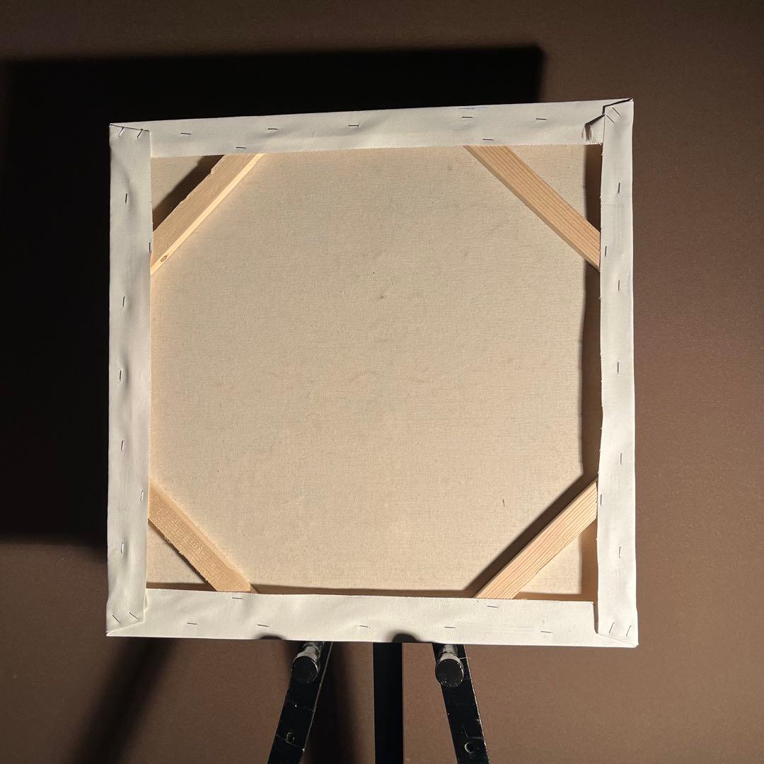 手書き油絵 花瓶の花 イエロー 肉筆絵画 インテリア 油彩画