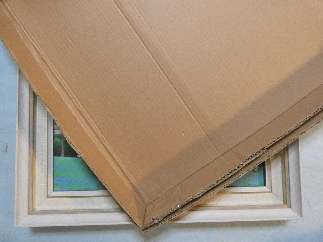 絵画 風景 東山魁夷「白馬の森」 サイン 額装済み 肉筆手描き F6