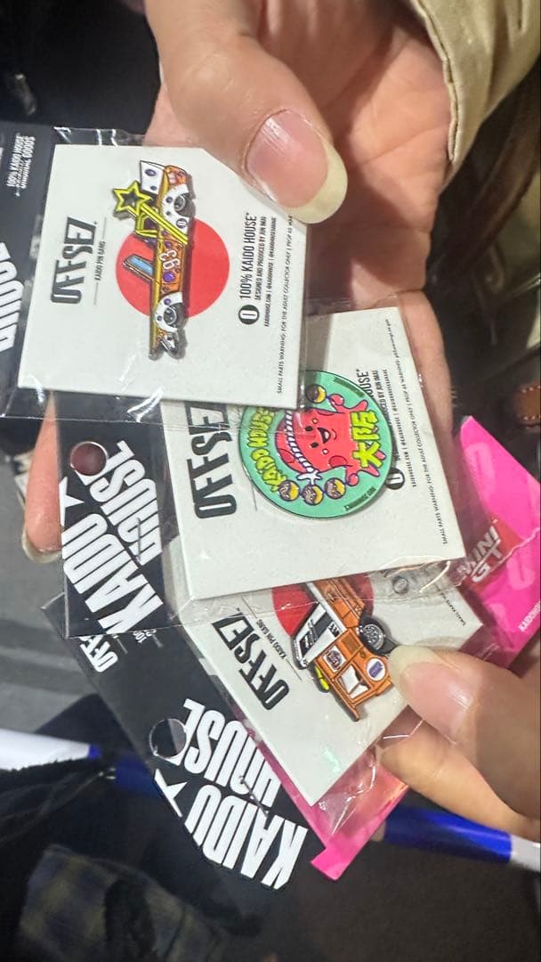 Kaido House 大阪 限定 ピンバッジ 3枚セット