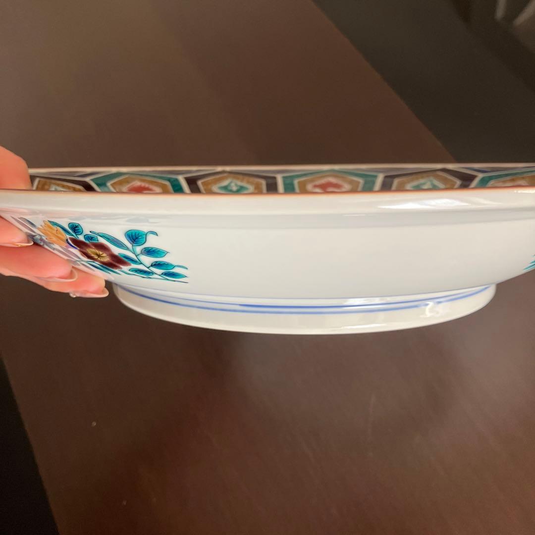 九谷焼　大皿　飾り皿　鳥