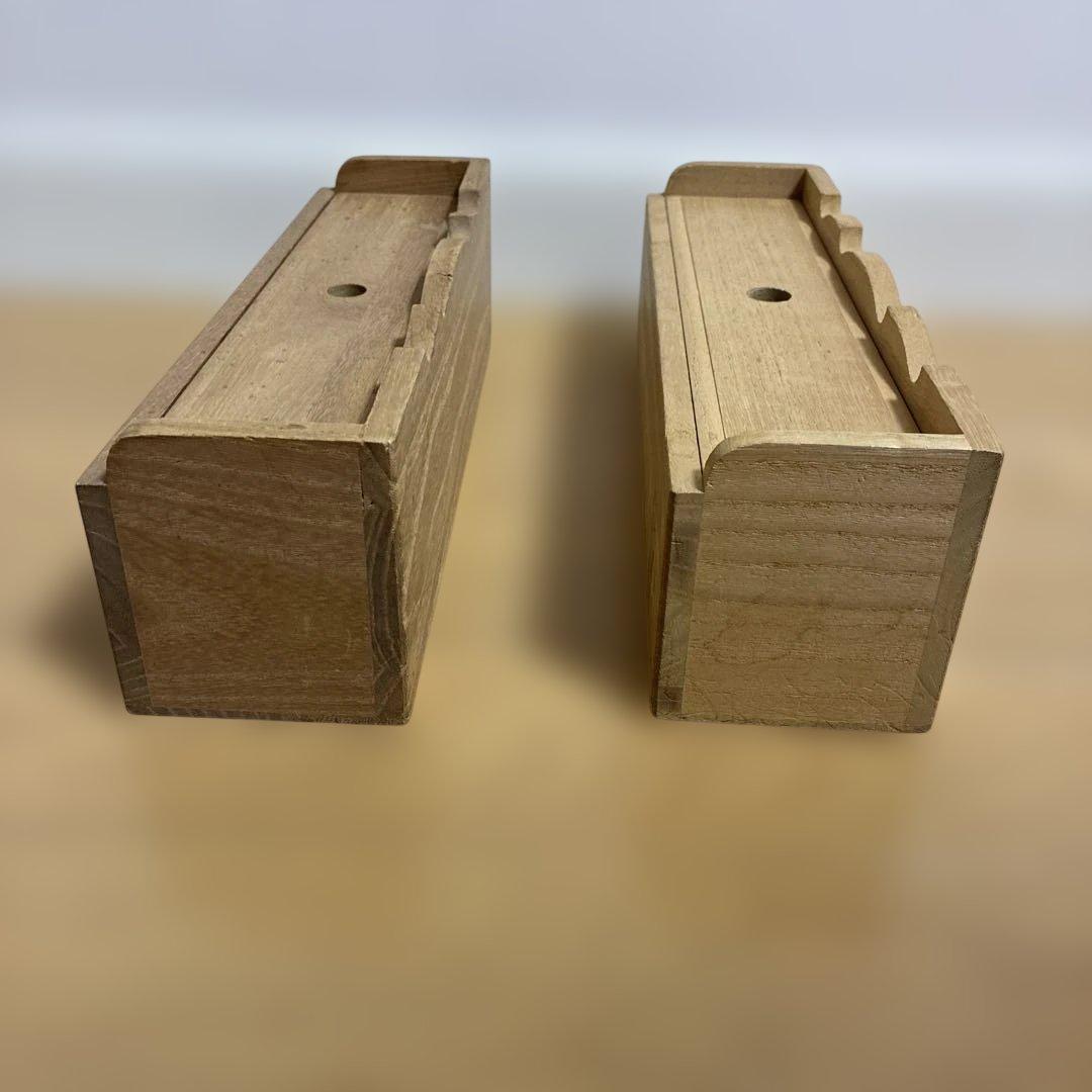 琴柱と木箱セット 2組 （琴柱全28個） 高級品③