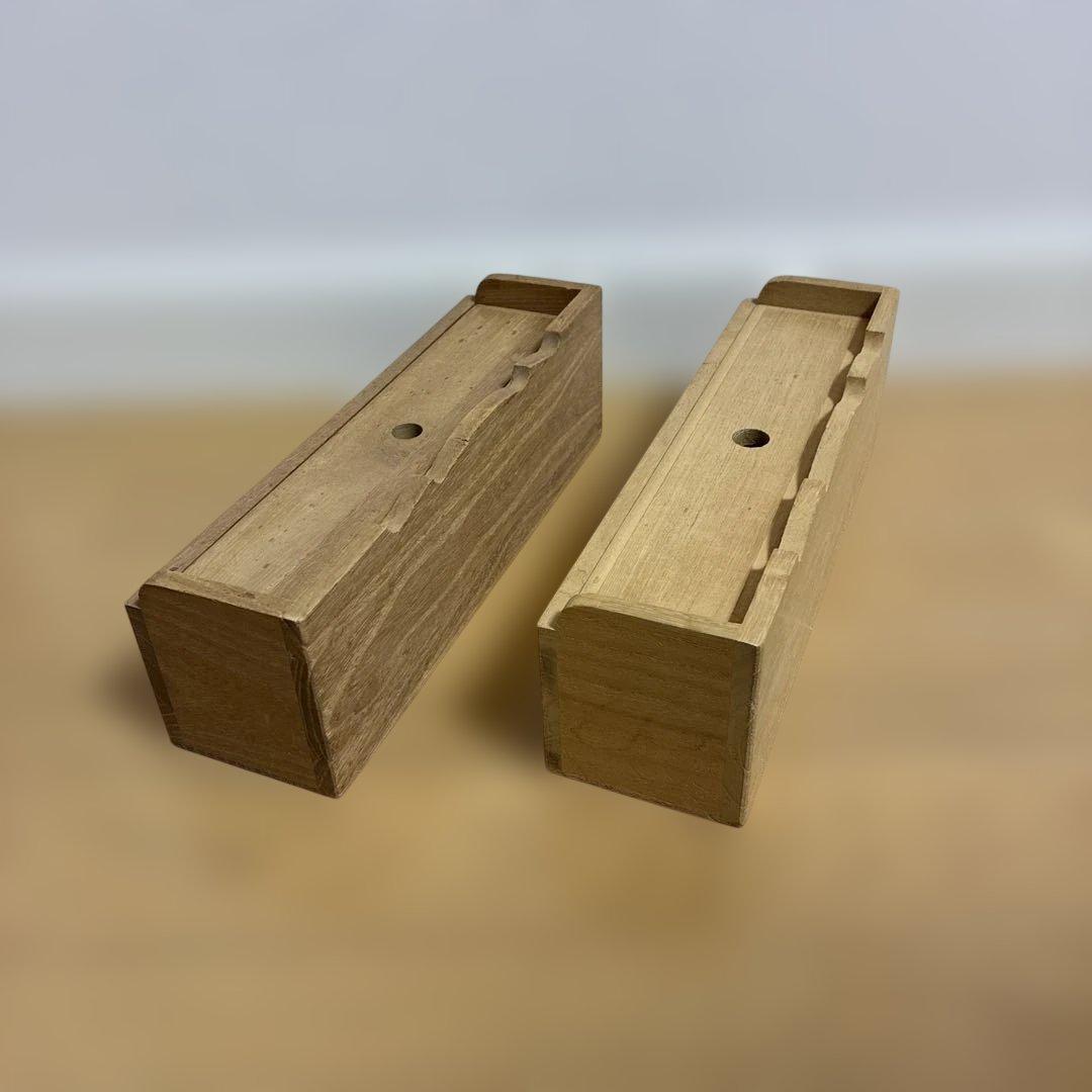 琴柱と木箱セット 2組 （琴柱全28個） 高級品③