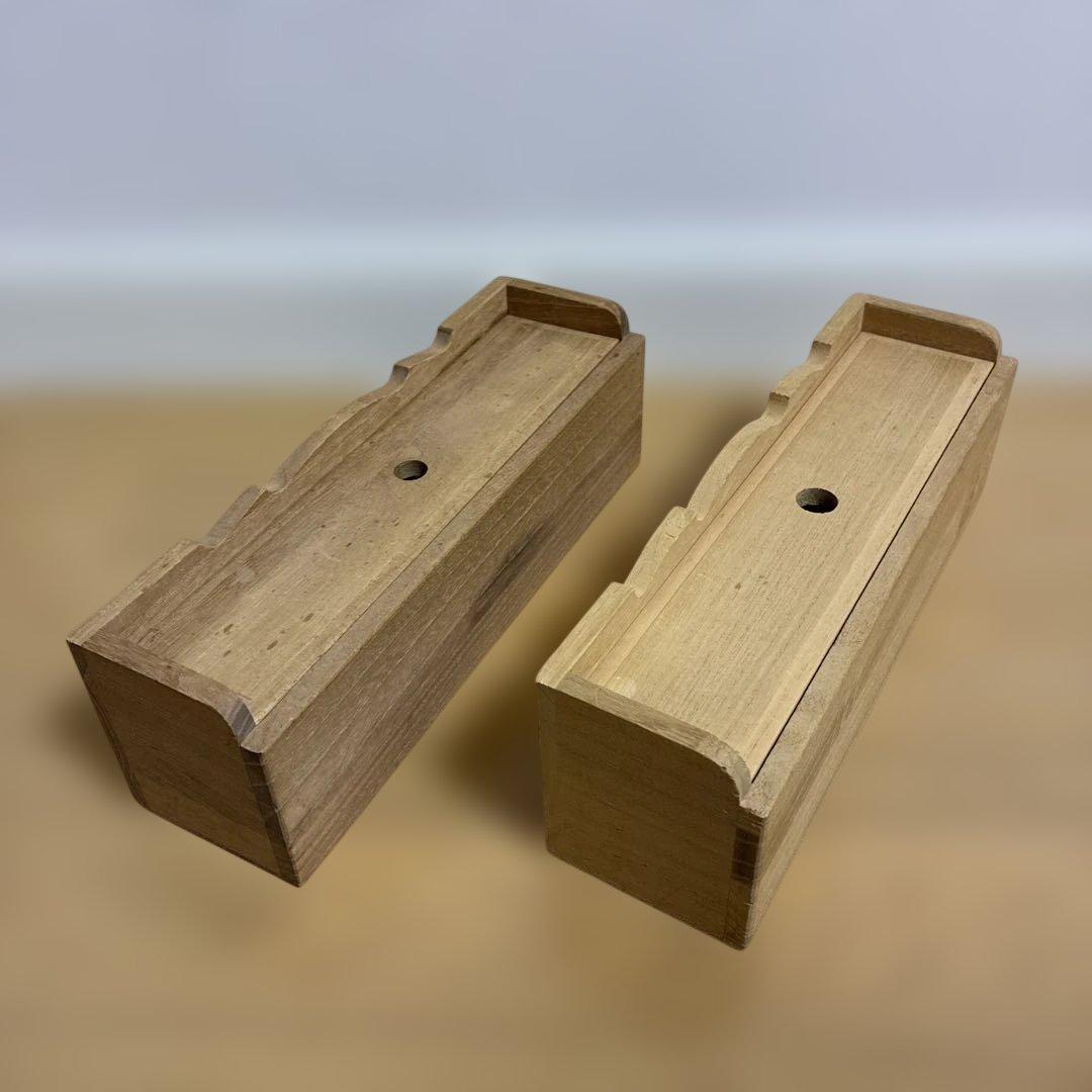 琴柱と木箱セット 2組 （琴柱全28個） 高級品③