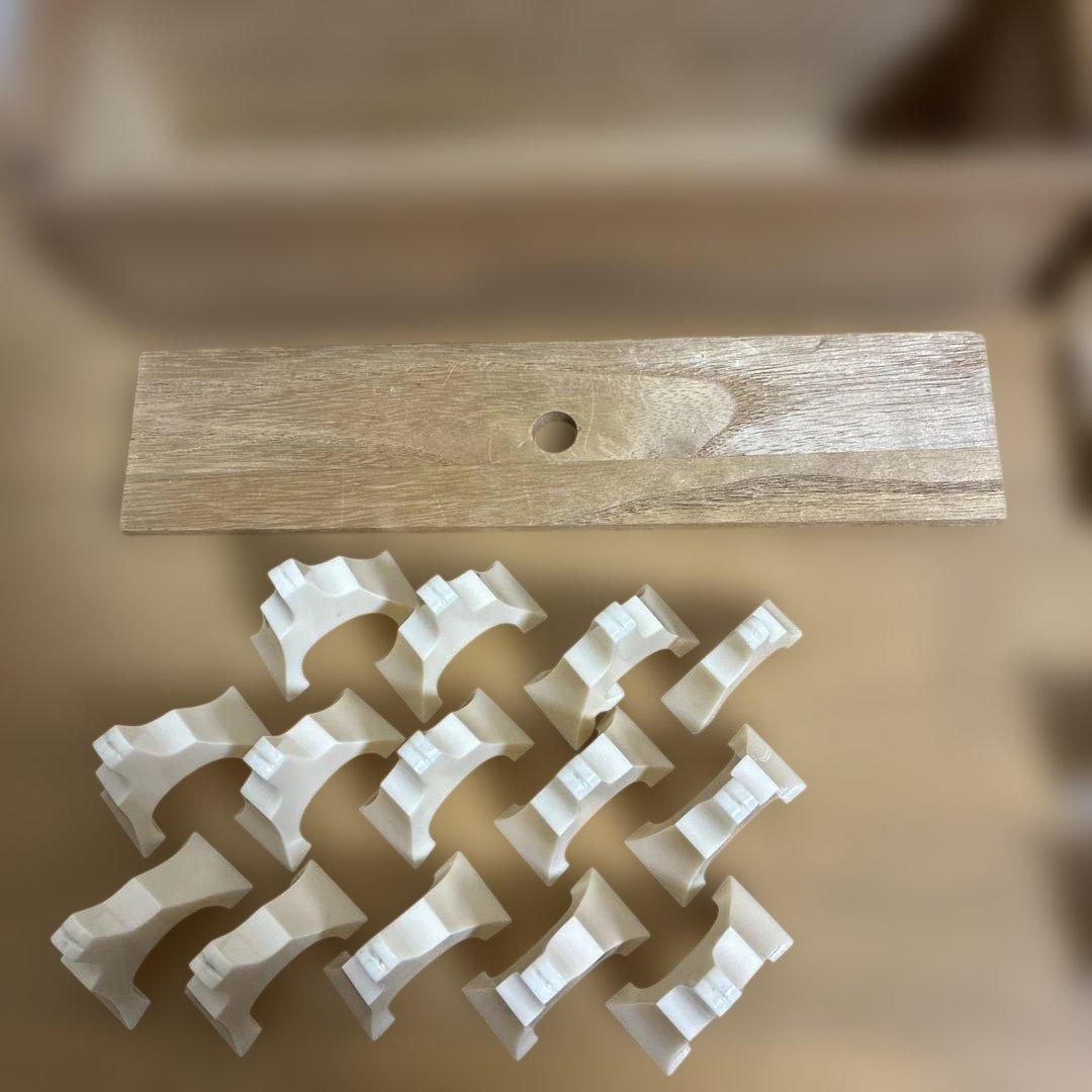 琴柱と木箱セット 2組 （琴柱全28個） 高級品③