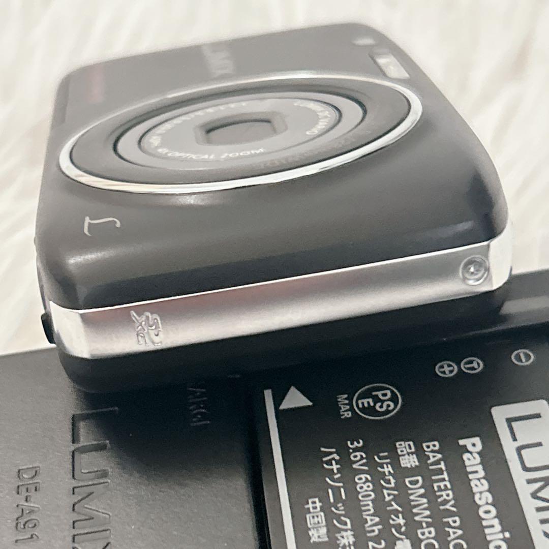 【極美品】Panasonic LUMIX DMC-S2 ブラック デジタルカメラ