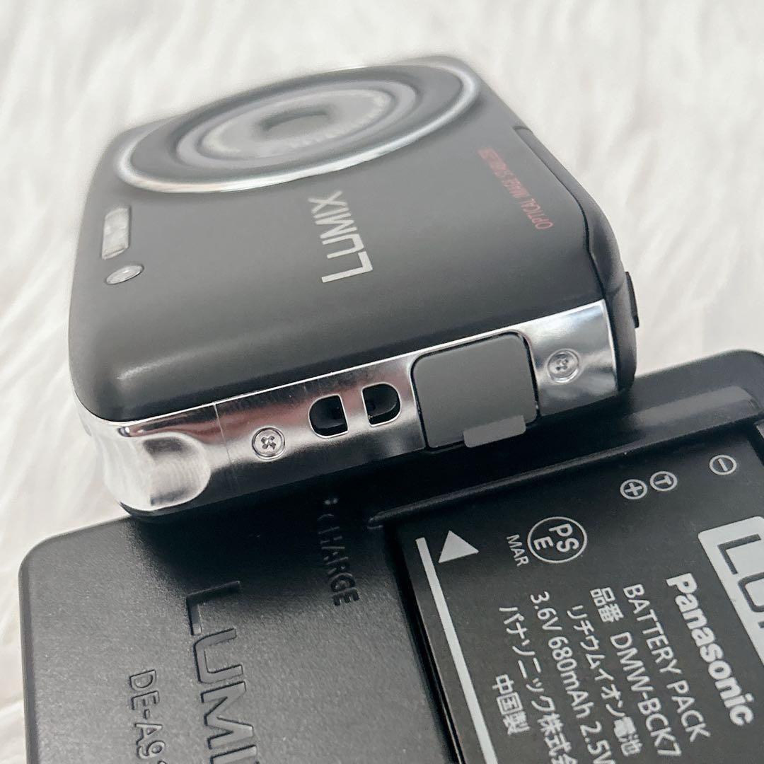 【極美品】Panasonic LUMIX DMC-S2 ブラック デジタルカメラ