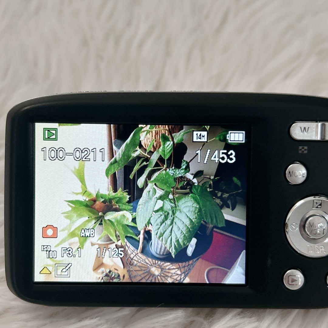 【極美品】Panasonic LUMIX DMC-S2 ブラック デジタルカメラ