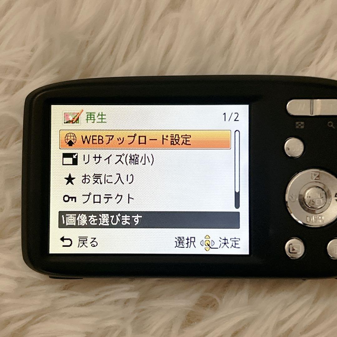 【極美品】Panasonic LUMIX DMC-S2 ブラック デジタルカメラ