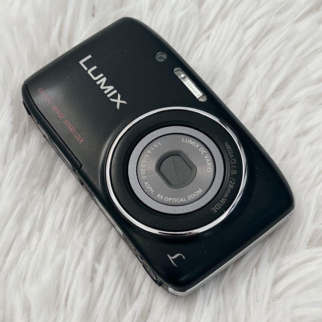 【極美品】Panasonic LUMIX DMC-S2 ブラック デジタルカメラ