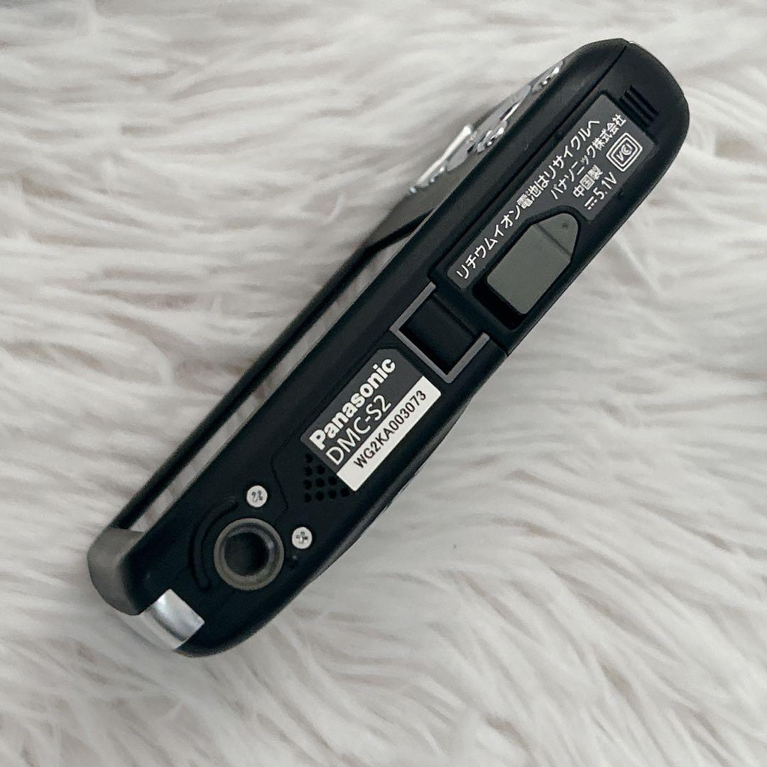 【極美品】Panasonic LUMIX DMC-S2 ブラック デジタルカメラ