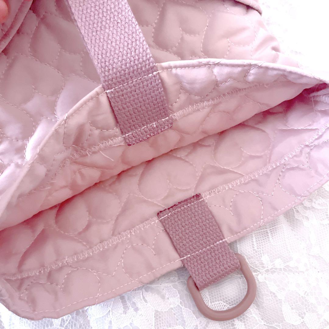 訳あり‼︎レッスンバッグ.体操服入れ.上靴袋3点セット♡ハート柄キルティング