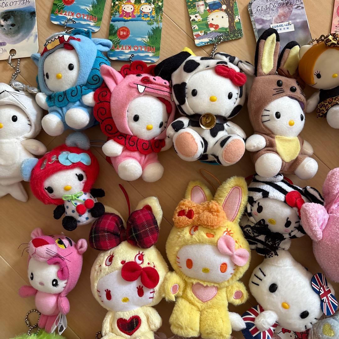 キティ　ご当地　チューリップ　マスコット　カラフルバニー　IKKO キーホルダー