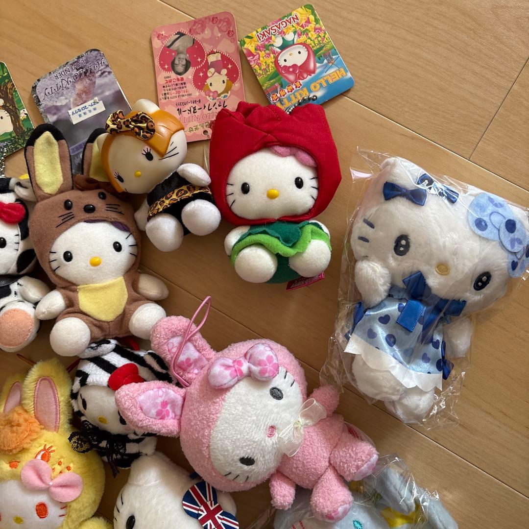 キティ　ご当地　チューリップ　マスコット　カラフルバニー　IKKO キーホルダー