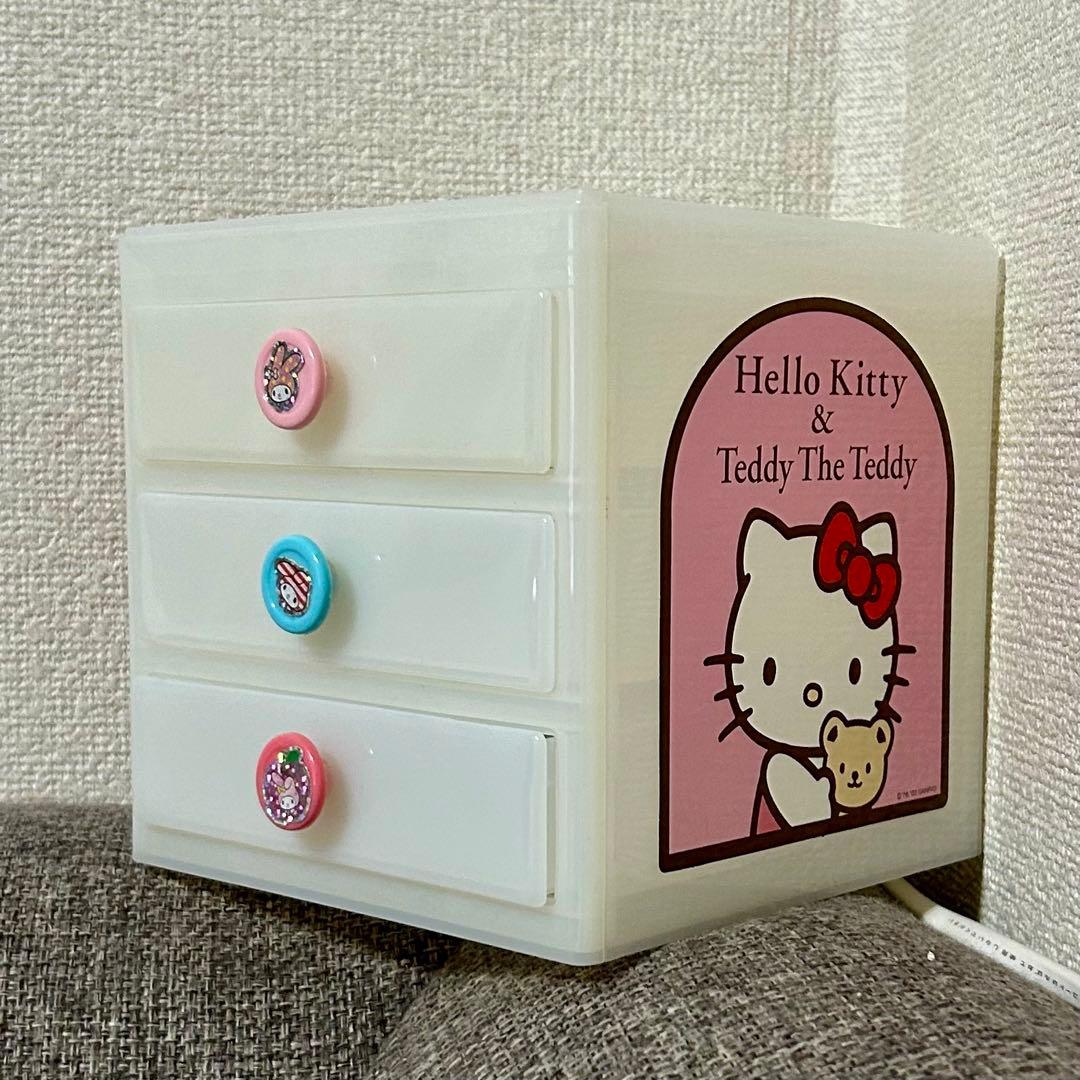 希少激レア ハローキティ 3段引き出し　平成レトロ　2003年