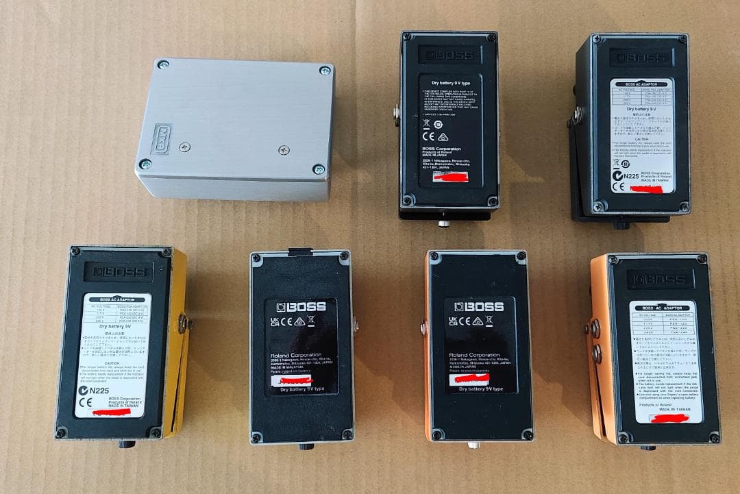 エフェクター　セット