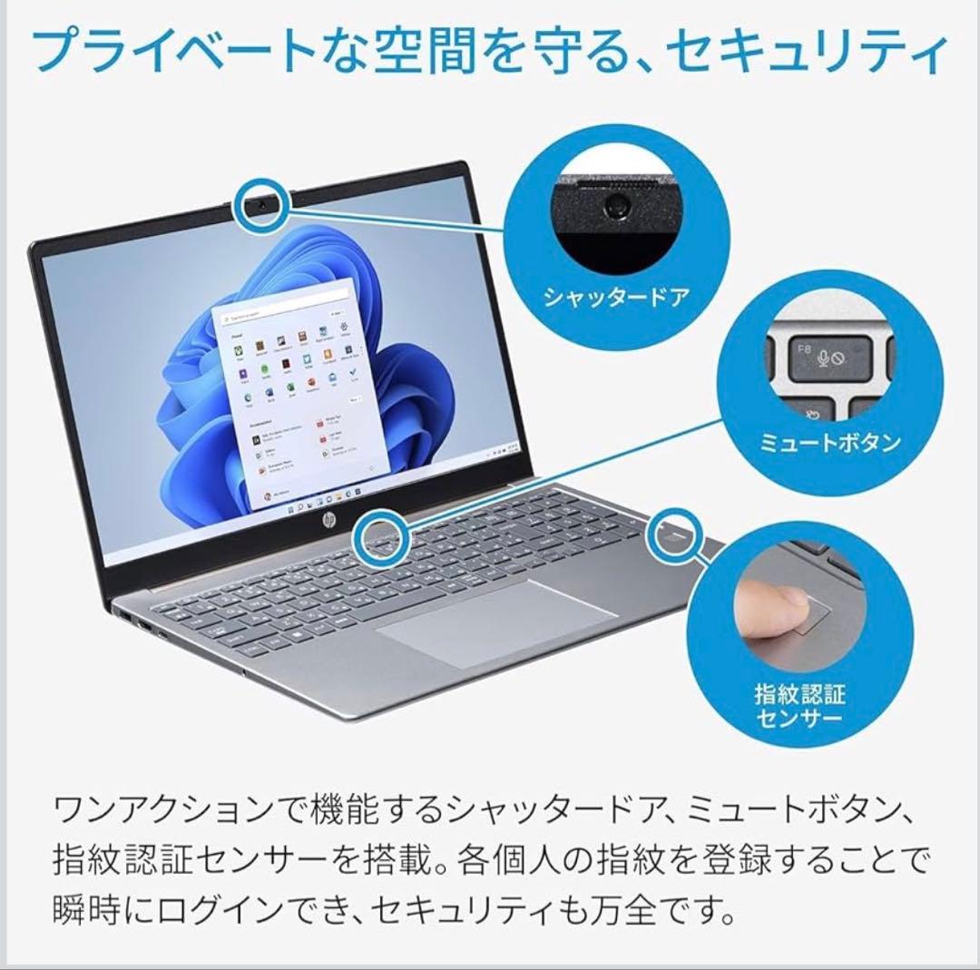 HPノートパソコン CoreUltra5 Office2024搭載