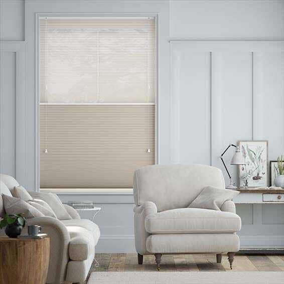 【最終値下げ】未使用　ハニカムシェード　シアーライトグレージュ　165×220