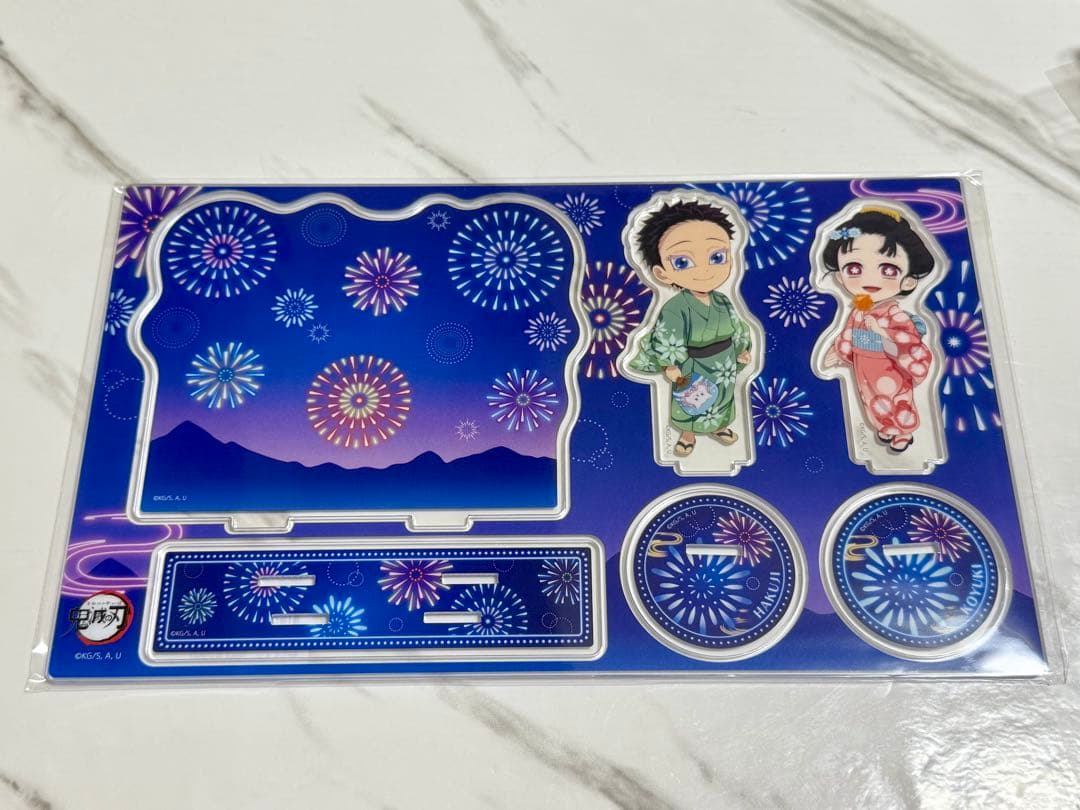 鬼滅の刃 花火大会2025 伯治と恋雪 WEBSHOPくじ セミコンプセット⑥