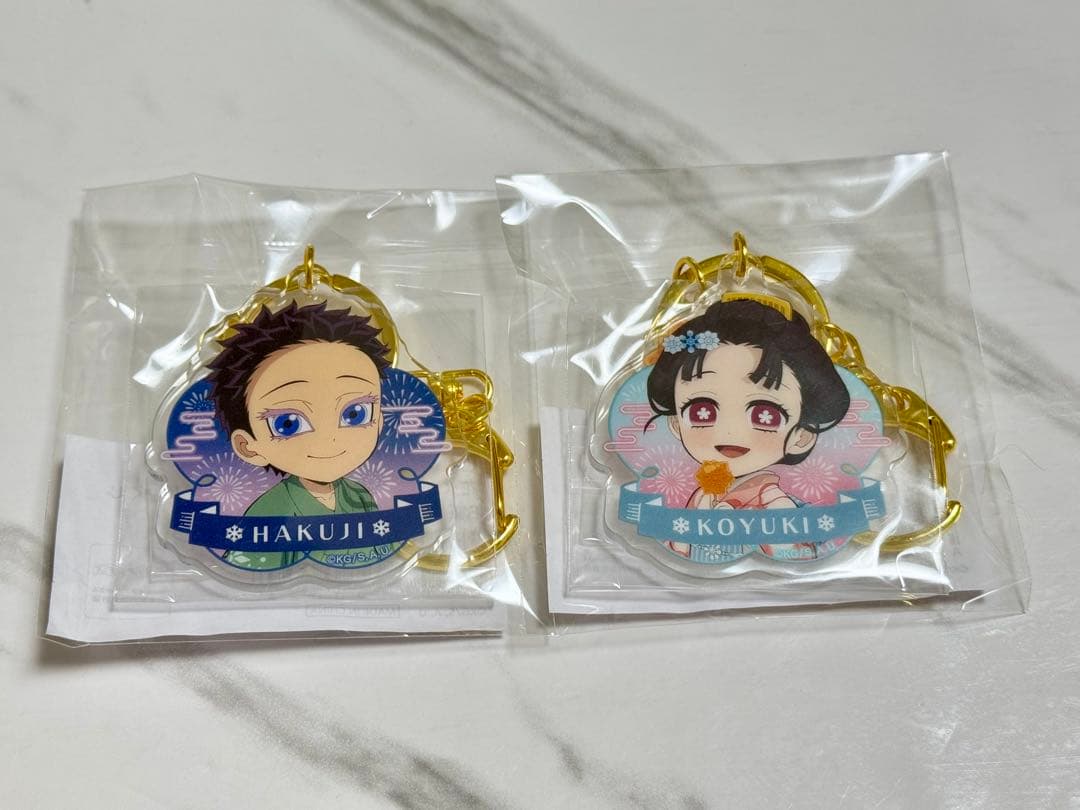 鬼滅の刃 花火大会2025 伯治と恋雪 WEBSHOPくじ セミコンプセット⑥