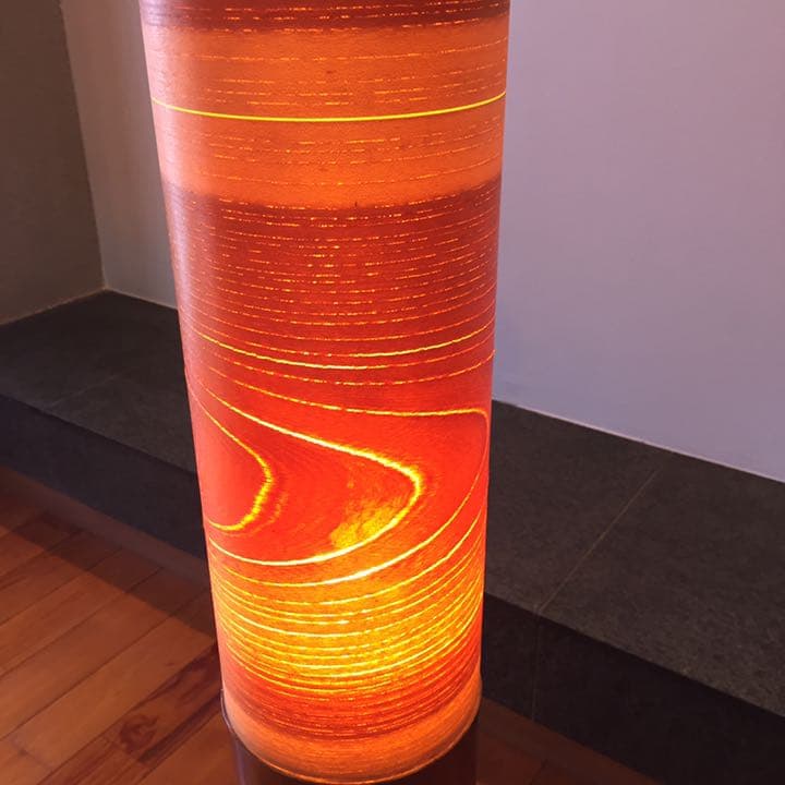 【橋乃口藤工芸工房】フロアスタンドライト　ライト　照明　間接照明