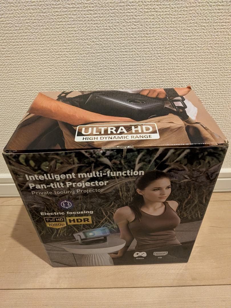 プロジェクター WiFi & Bluetooth 内蔵 自動台形補正 4K対応