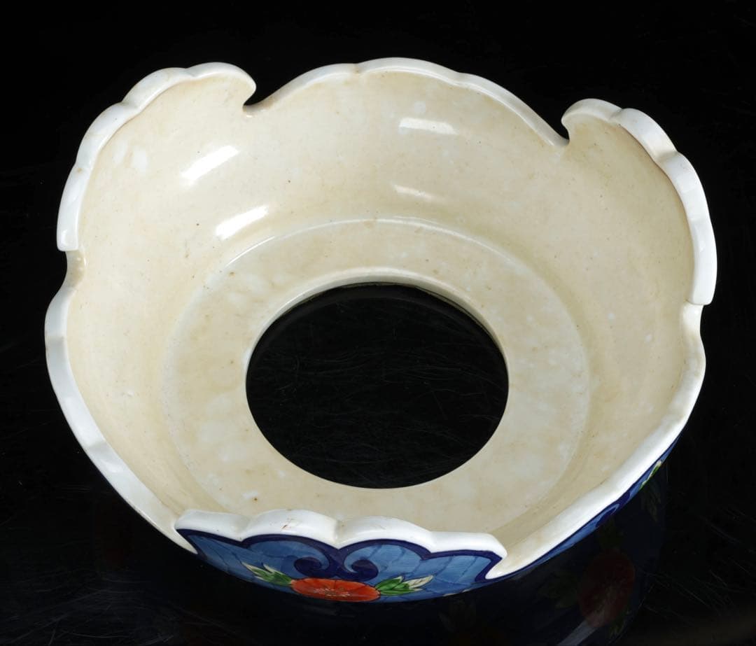 有田焼 耕右衛門 染錦金彩色絵 獅子摘蓋沈香壺 特大98cm 飾壺 古美術 骨董