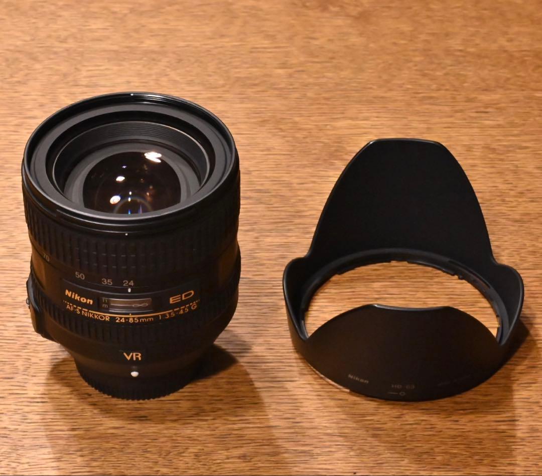 美品 AF-S NIKKOR 24-85mm f/3.5-4.5G ED VR