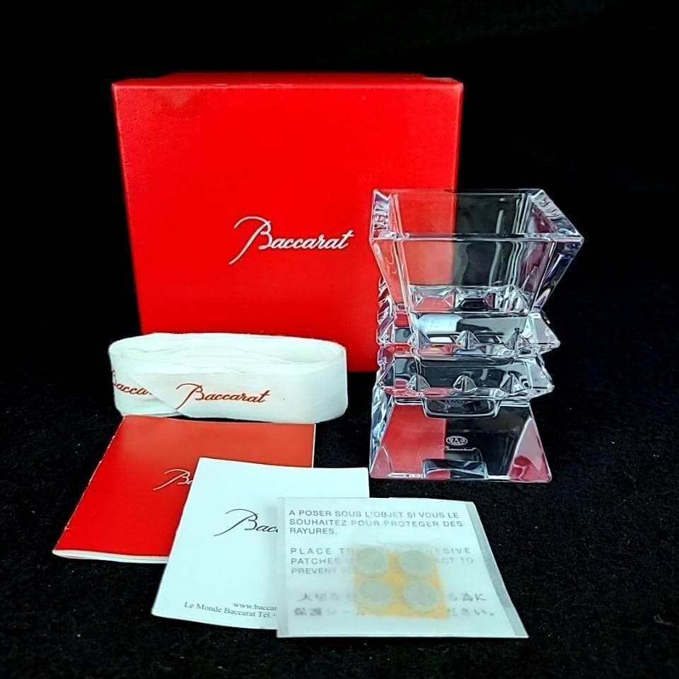 ●未使用級☆バカラ　コロンビーヌ　花瓶　箱つき 1