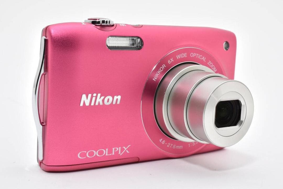極美品 ニコン　Nikon COOLPIX S3300 ピンク ＃A514