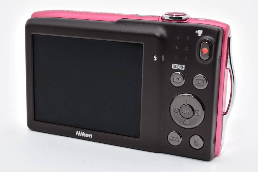 極美品 ニコン　Nikon COOLPIX S3300 ピンク ＃A514
