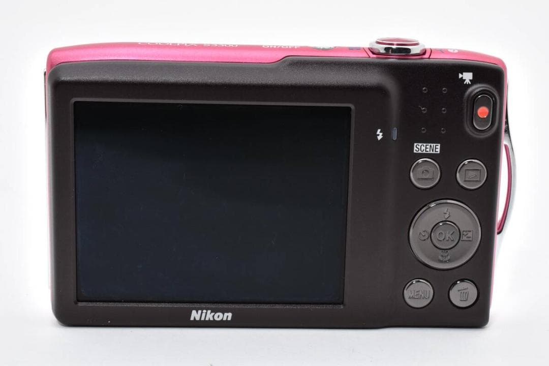 極美品 ニコン　Nikon COOLPIX S3300 ピンク ＃A514