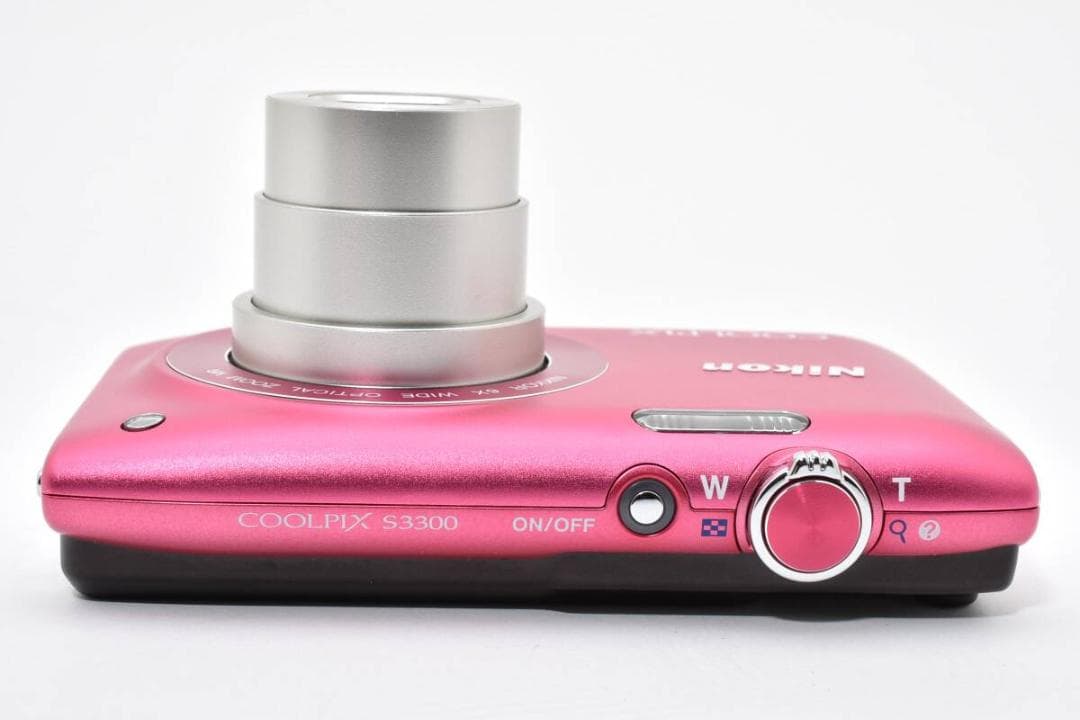 極美品 ニコン　Nikon COOLPIX S3300 ピンク ＃A514