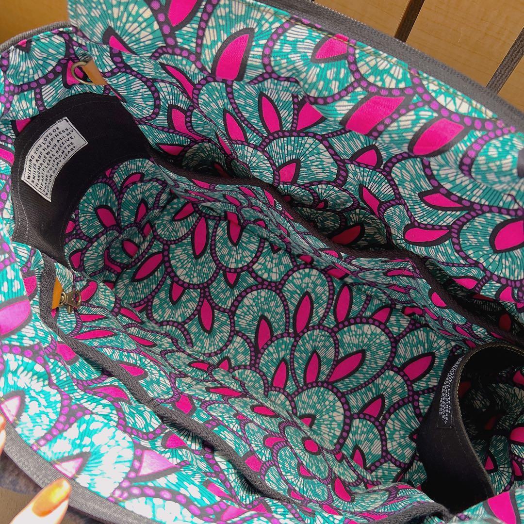 ゆぴさまオーダー。デニムジャケットリメイクバッグ【ハンドメイド】