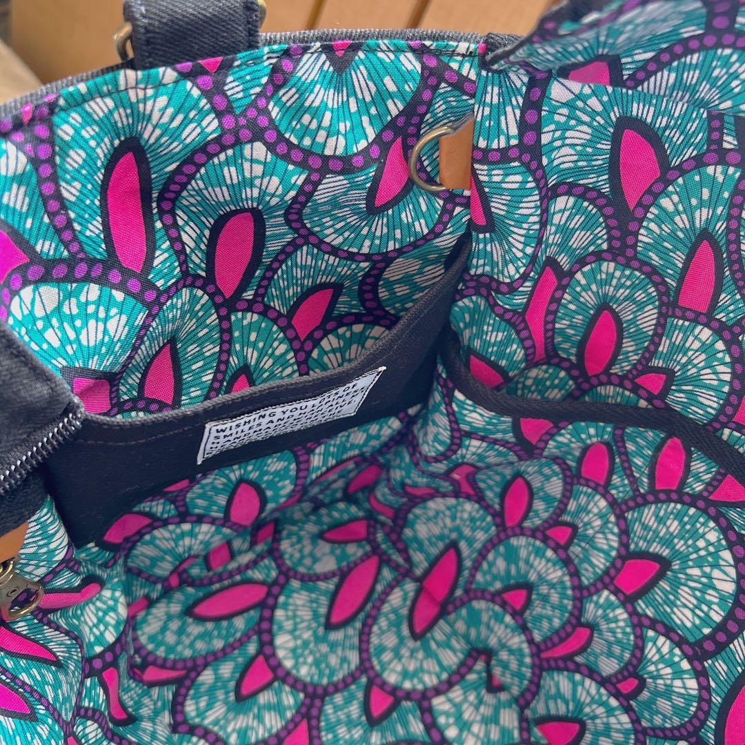 ゆぴさまオーダー。デニムジャケットリメイクバッグ【ハンドメイド】