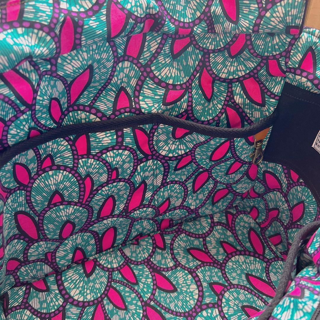 ゆぴさまオーダー。デニムジャケットリメイクバッグ【ハンドメイド】