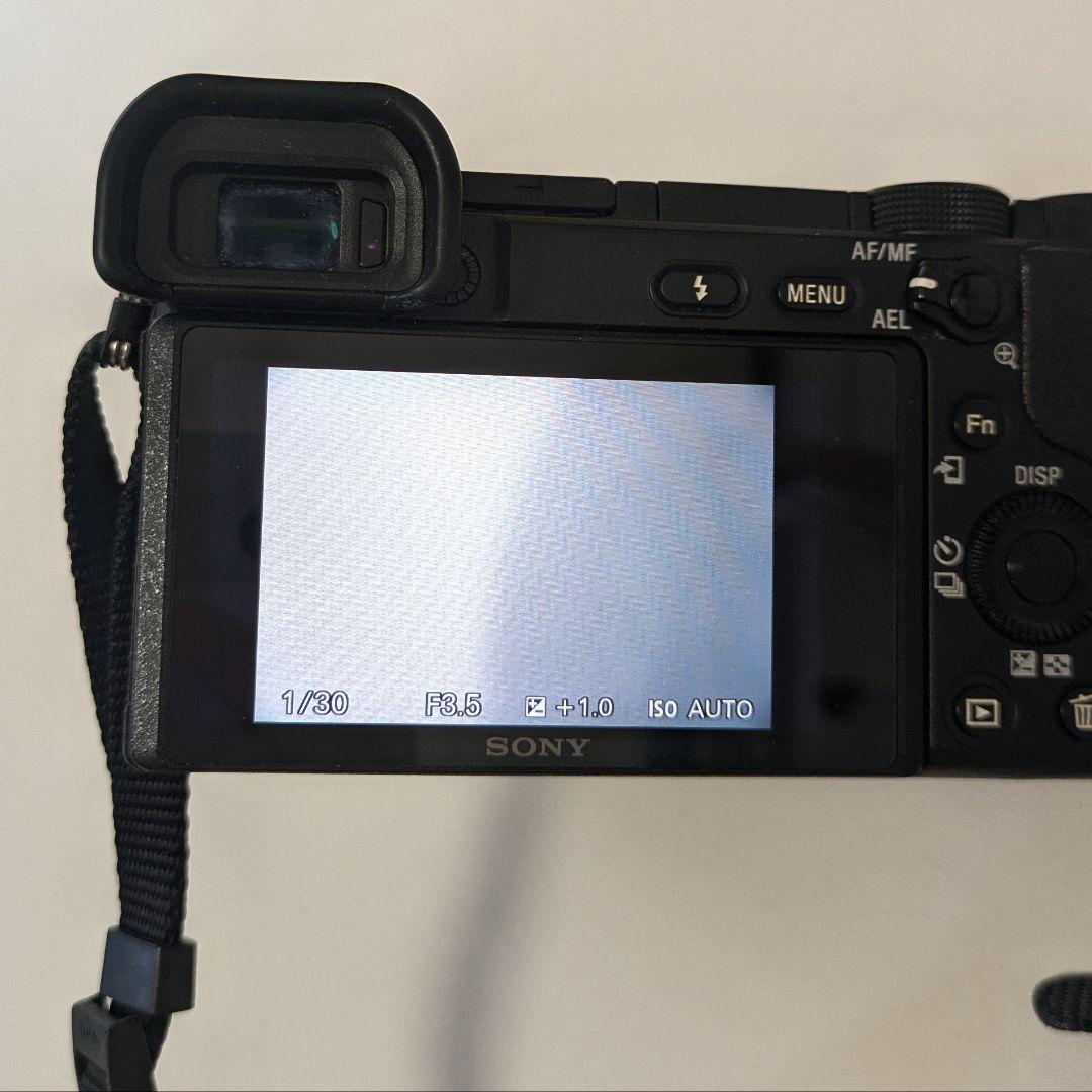 SONY α6400 ミラーレス一眼カメラ 本体とレンズセット SDカード付